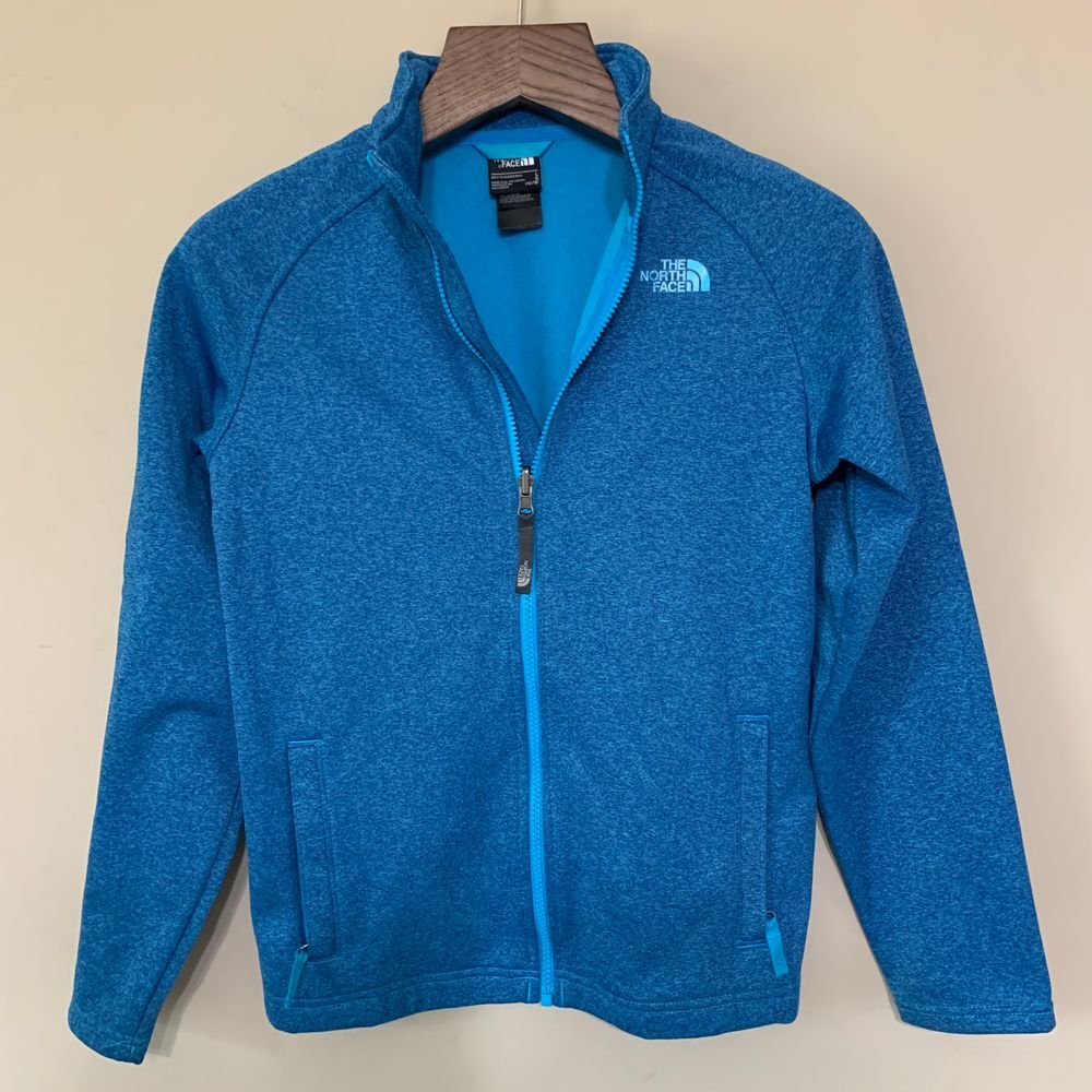 The North Face Blue Full Zip Jacket Size Large(14/16)